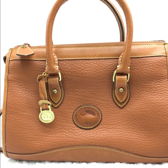 Dooney & Bourke Vintage Satchel With Strap - Picture 2 of 8